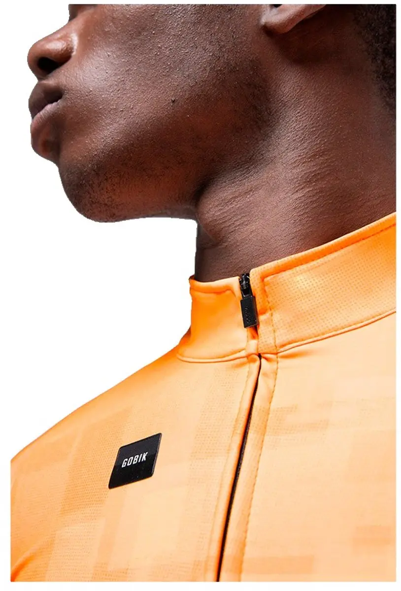 Gobik Hyder Fietsshirt Lange Mouw - Oranje - M - afbeelding 5 van 6