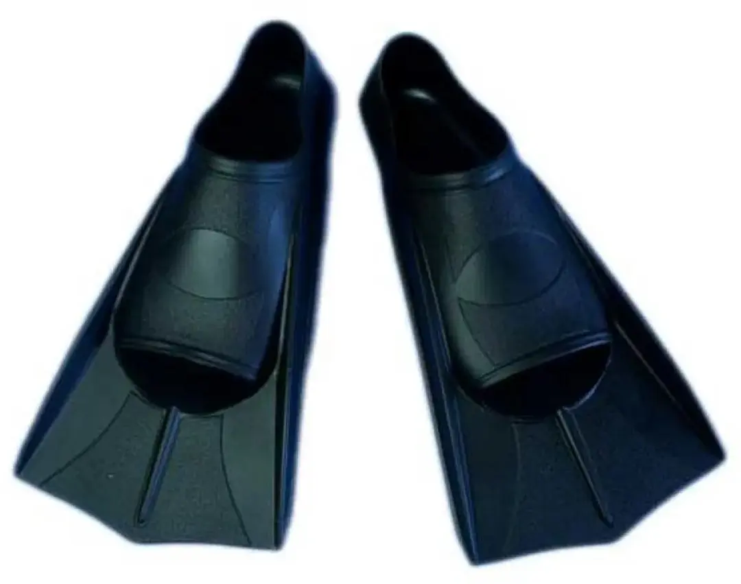 Leisis Silicon Short Zwemvliezen Zwart EU 47-48