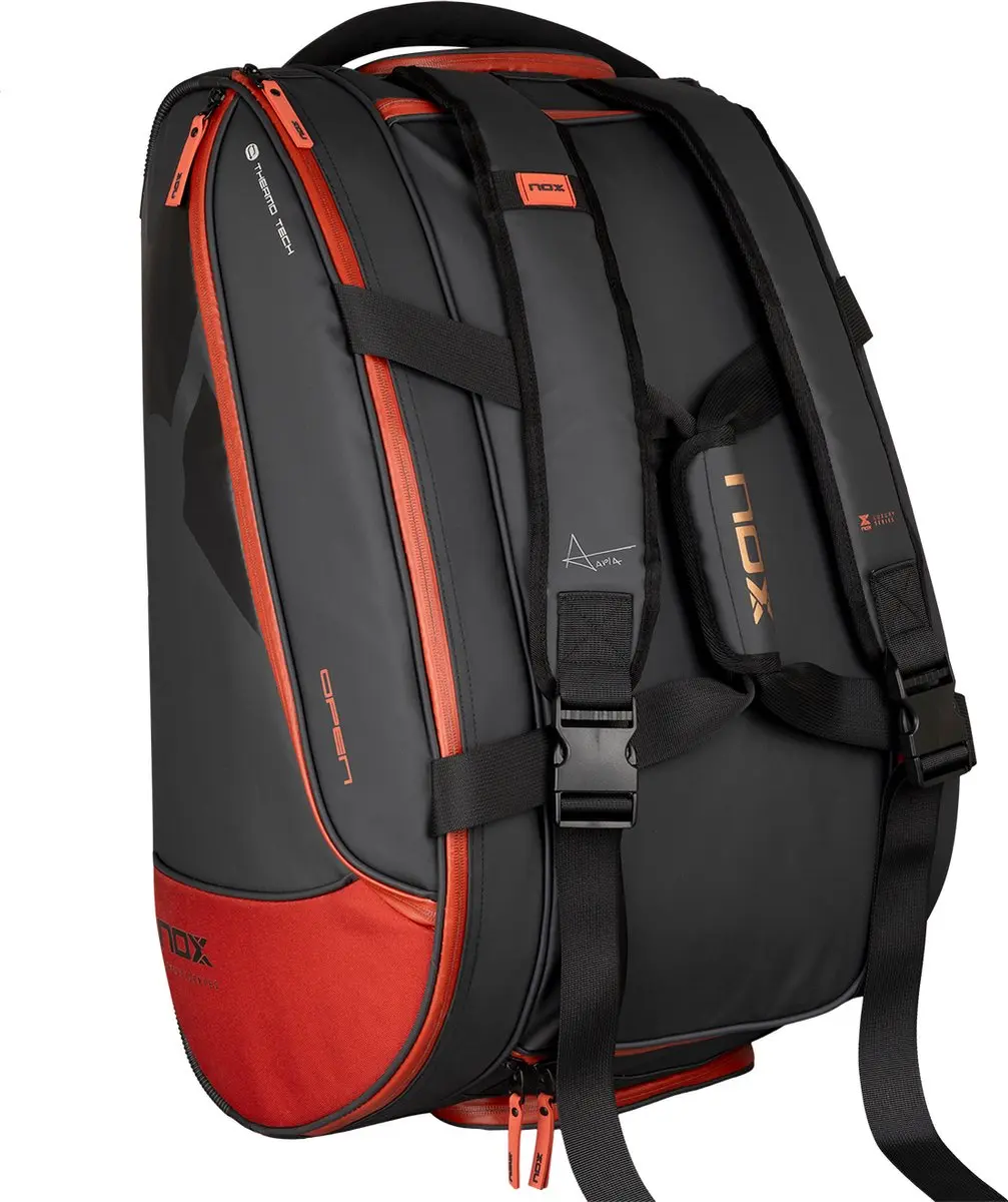 NOX Open Series rackettas (Zwart/Oranje) - 2024 - afbeelding 6 van 6