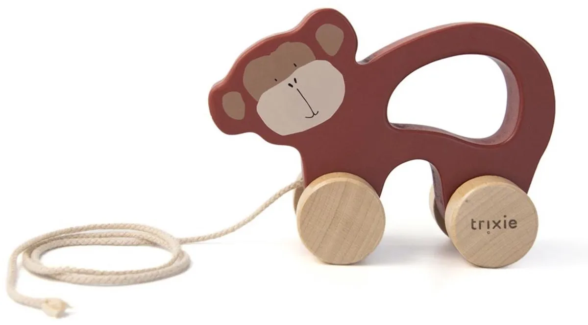Trixie Houten Trekspeeltje Mr. Monkey