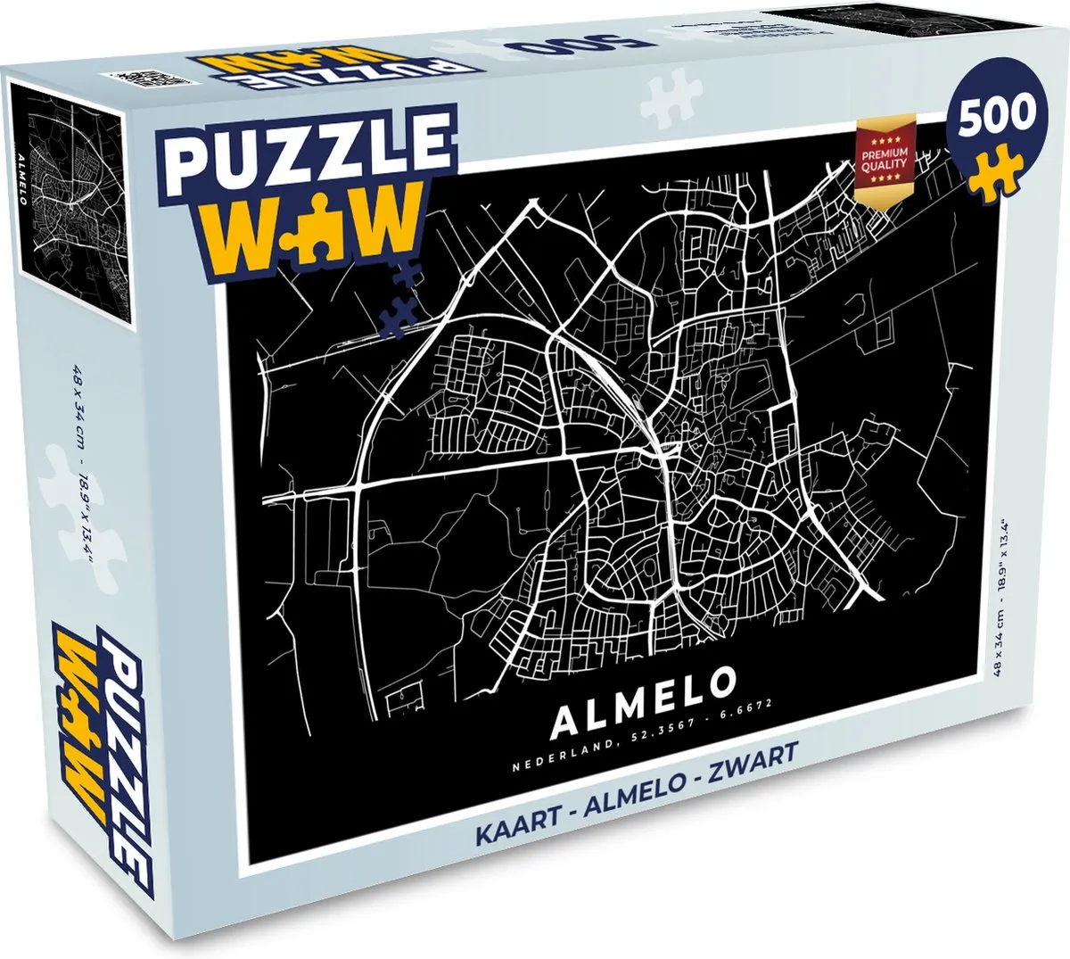 PuzzleWow Almelo Legpuzzel 500 Stuks