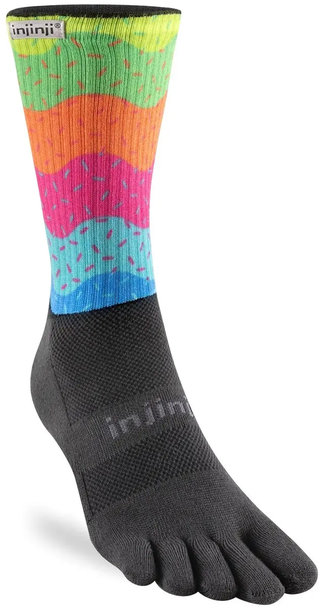 Injinji Trail Midweight Crew - Regenboog - 37-40 - afbeelding 2 van 2