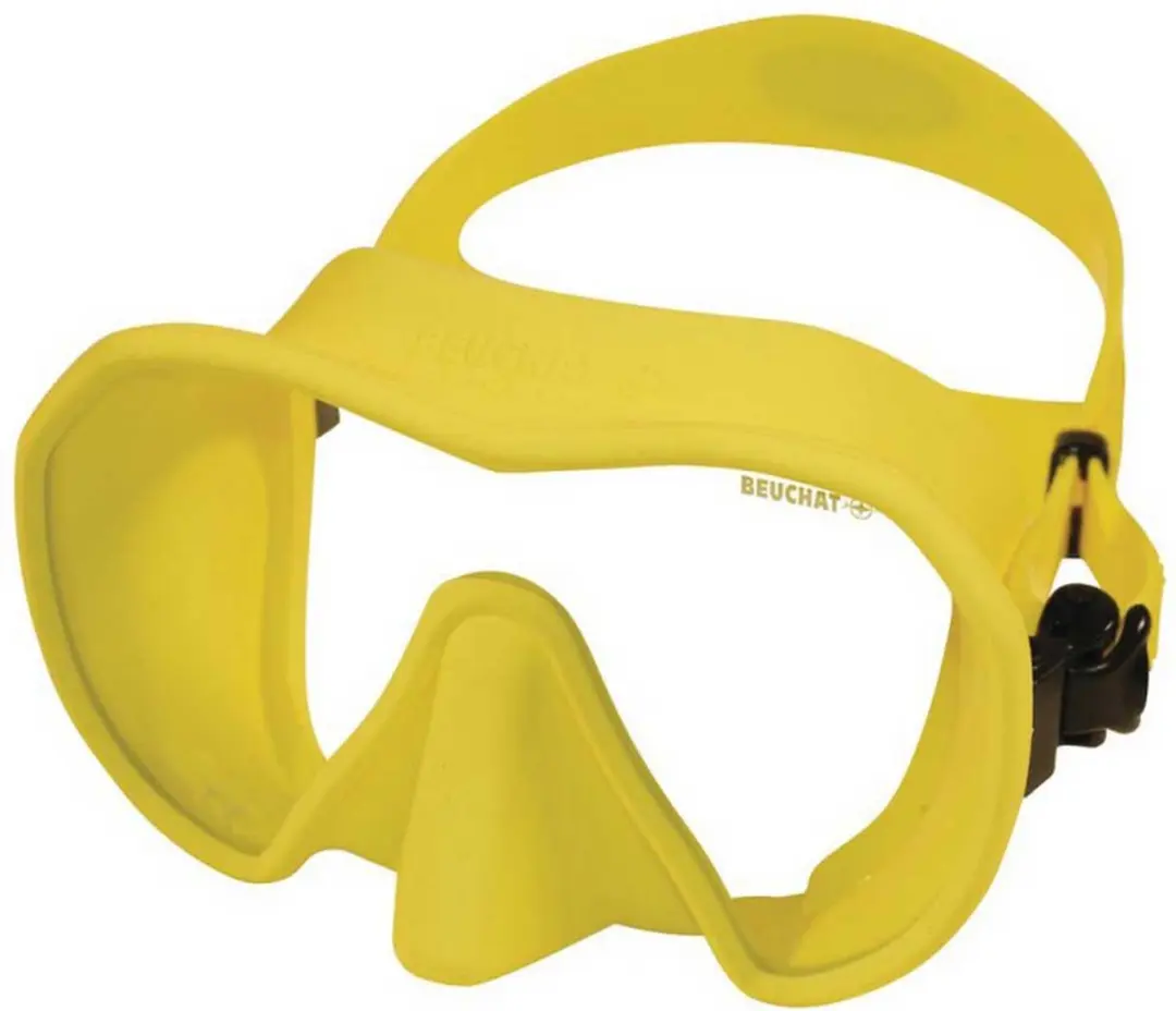 Beuchat MaxLux S masker Geel