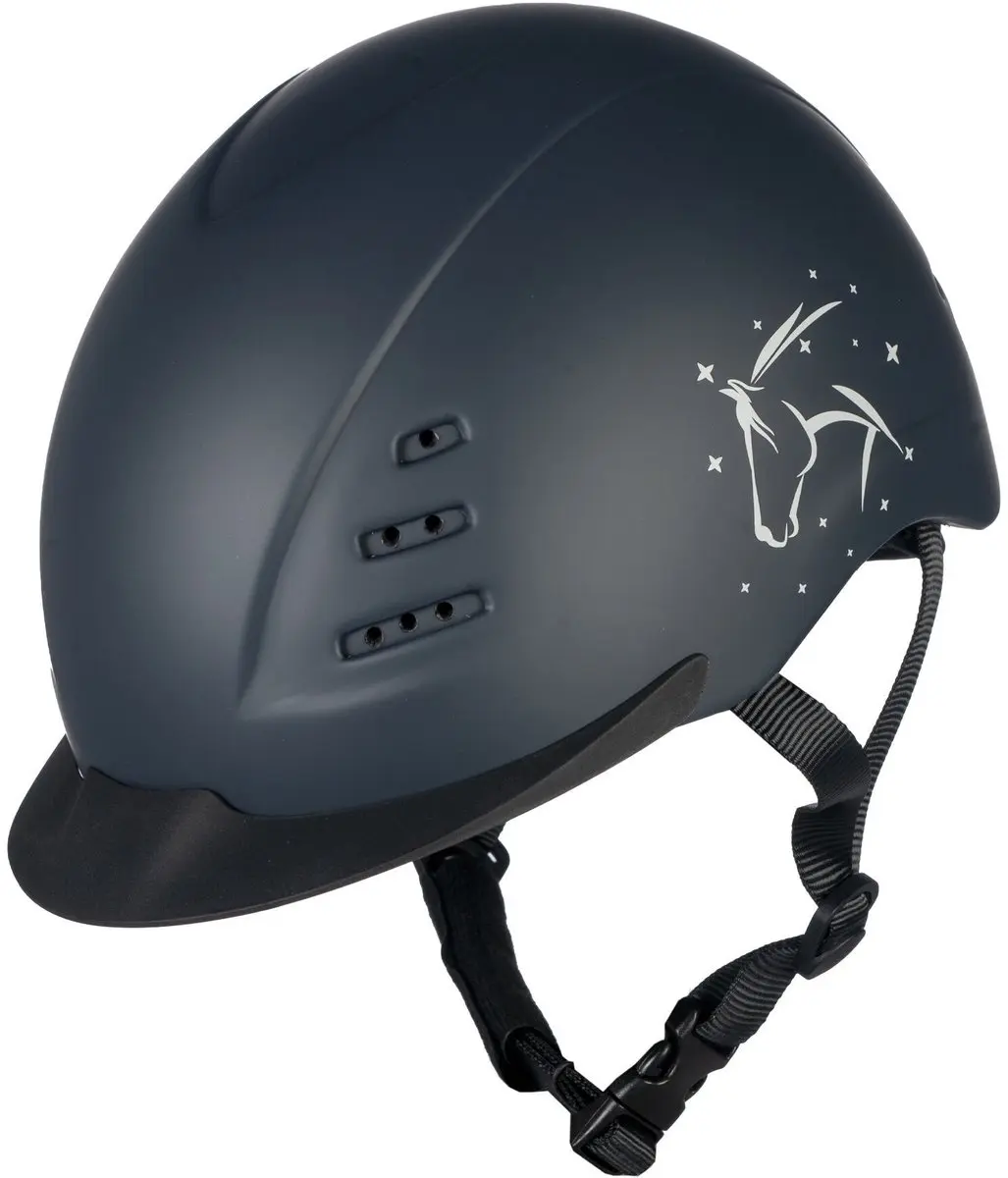 Rijhelm Kali donkerblauw maat 51-54 cm