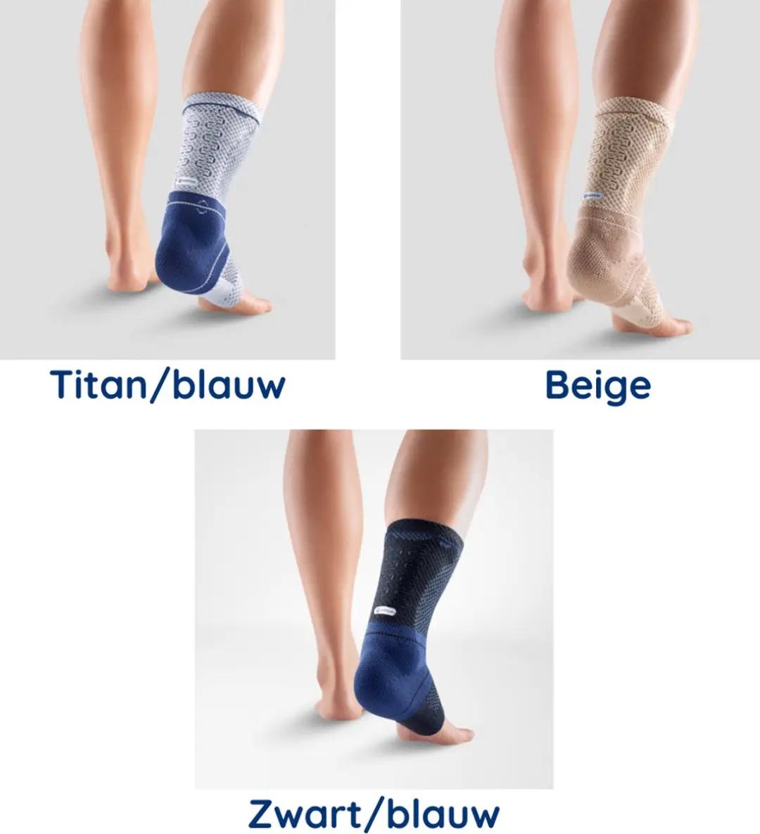 Bauerfeind AchilloTrain Achillespeesbrace - Maat 4 - Grijs - afbeelding 4 van 6
