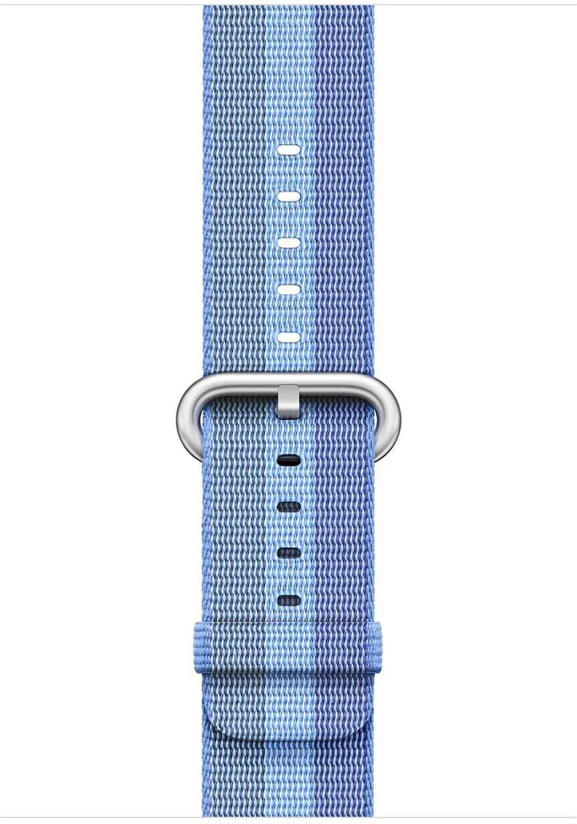 Apple Woven Nylon Apple Watch Band - Tahoe Blue