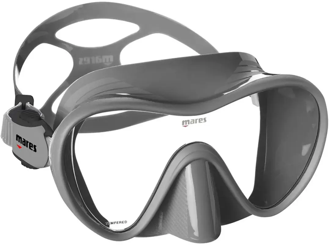 Mares Tropical Plastic Box Duikmasker Grijs