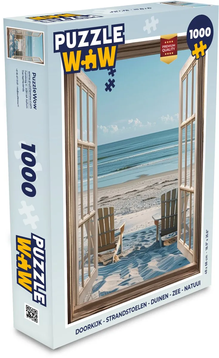 PuzzleWow Legpuzzel 1000 Stuks