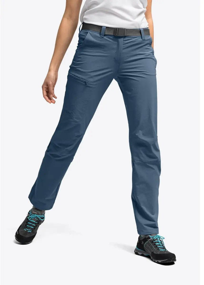 Maier Sports Lulaka Roll Up Broek Dames - Blauw - afbeelding 2 van 2