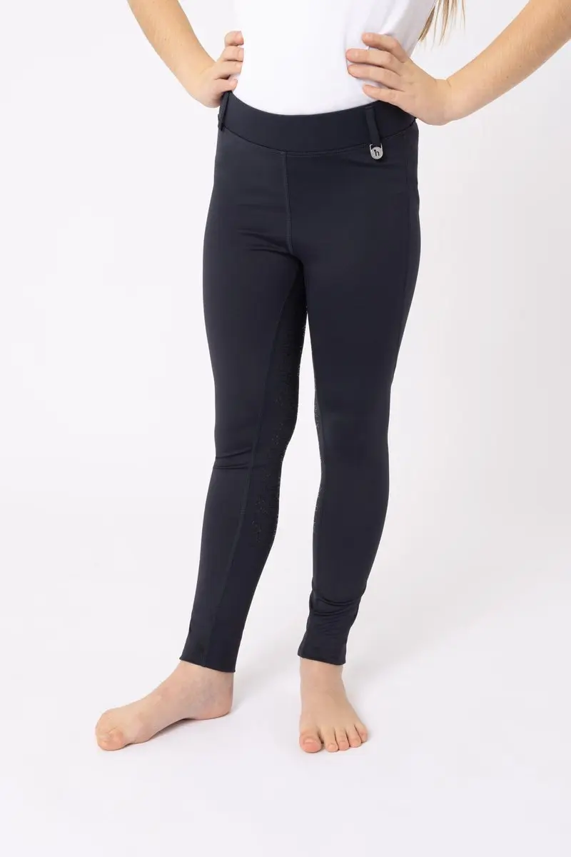 Horze Dea Kinder Fullseat Rijlegging - Dark Navy - afbeelding 6 van 6