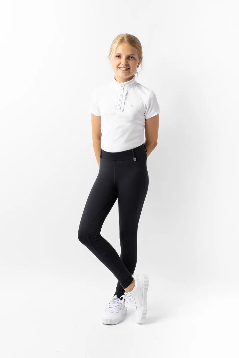 Horze Dea Kinder Fullseat Rijlegging - Dark Navy - afbeelding 3 van 6