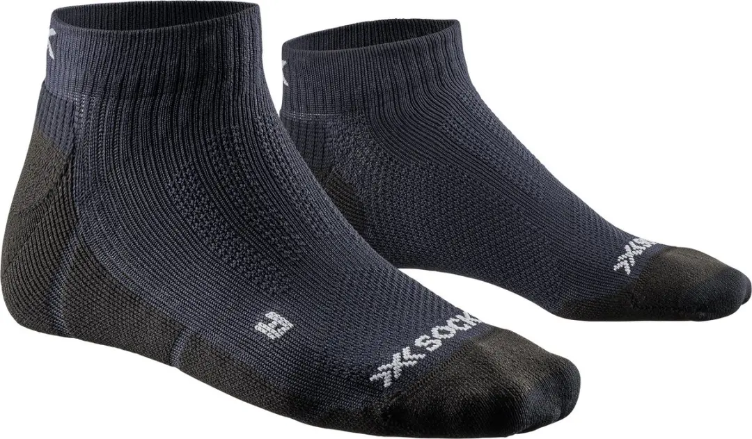 X-Socks Core Sport Low Cut Sokken - Opaalzwart/Arctisch Wit - afbeelding 3 van 3