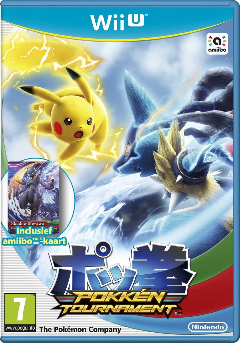 Nintendo Pokkén Tournament Amiibo Card