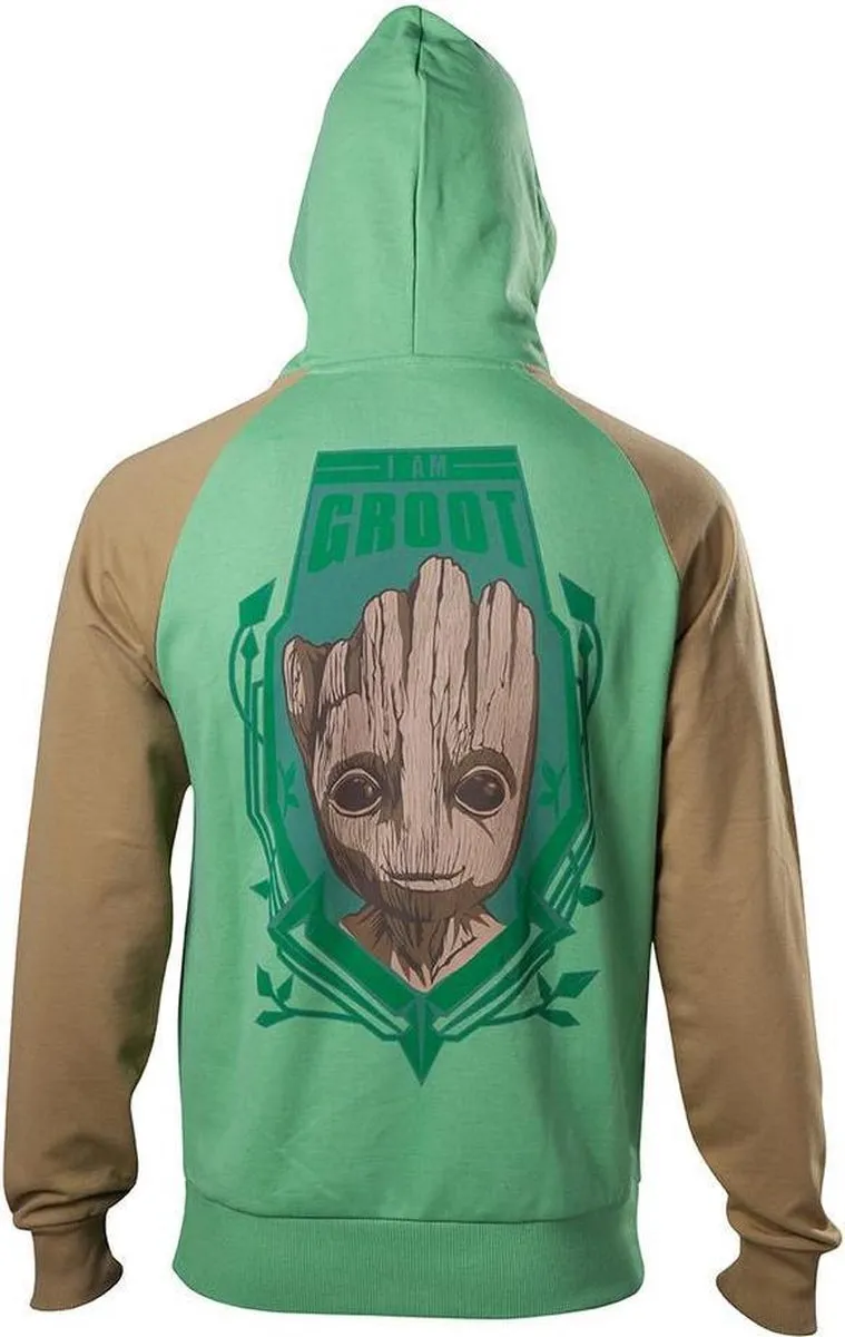 Marvel Guardians of the Galaxy Heren Hoodie - L - Groen