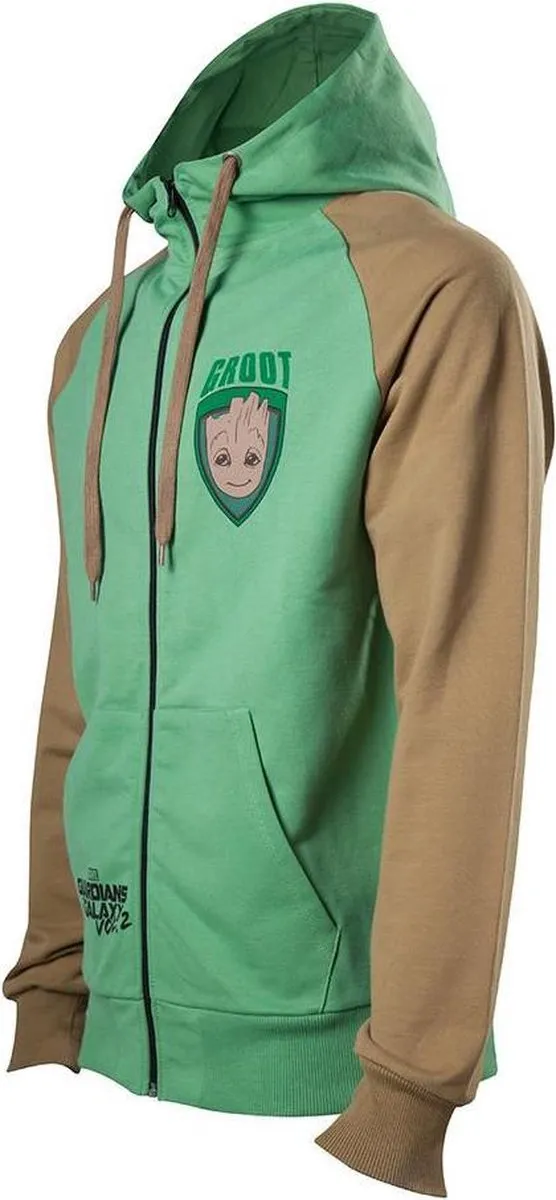 Marvel Guardians of the Galaxy Heren Hoodie - L - Groen