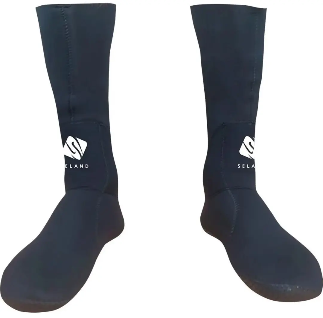 Seland Logo High Neoprene Duikbooties Zwart EU 45-46