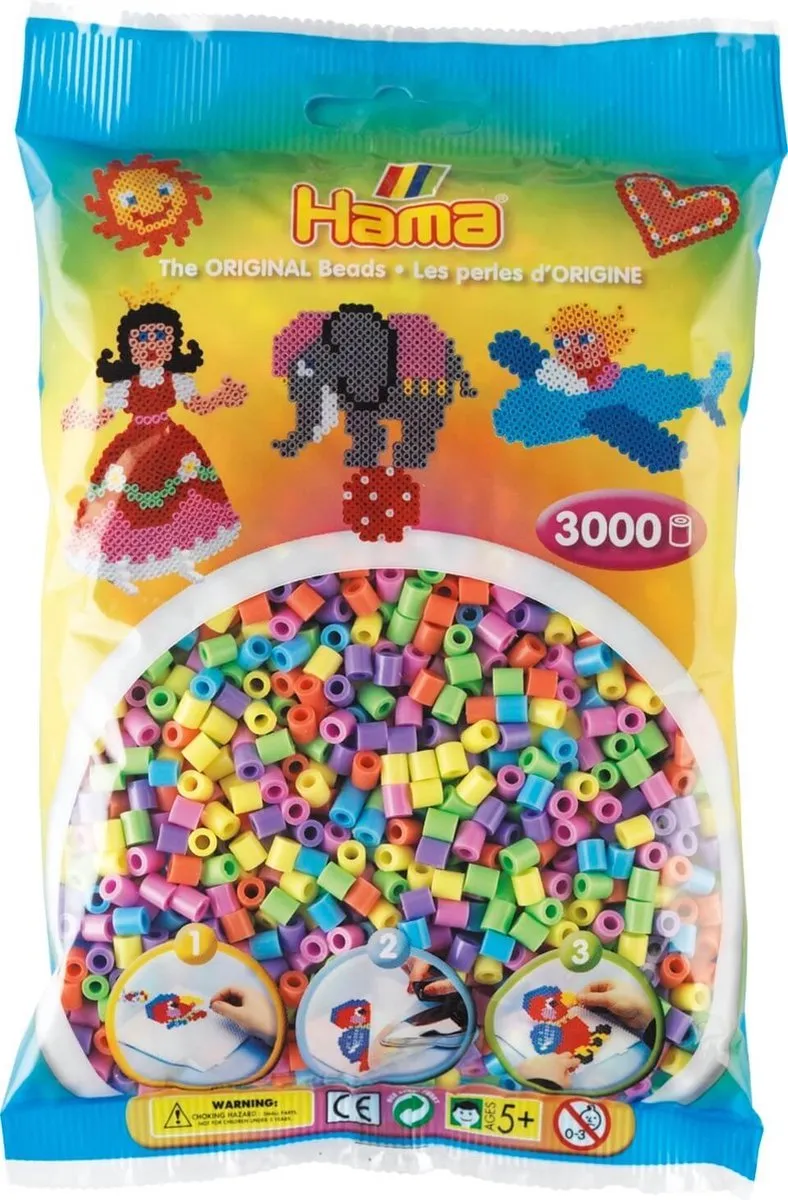 Hama Strijkkralen Past 3000 Stuks