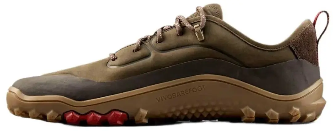 Vivobarefoot Tracker Leather AT Low Wandelschoenen - Bruin - afbeelding 2 van 4