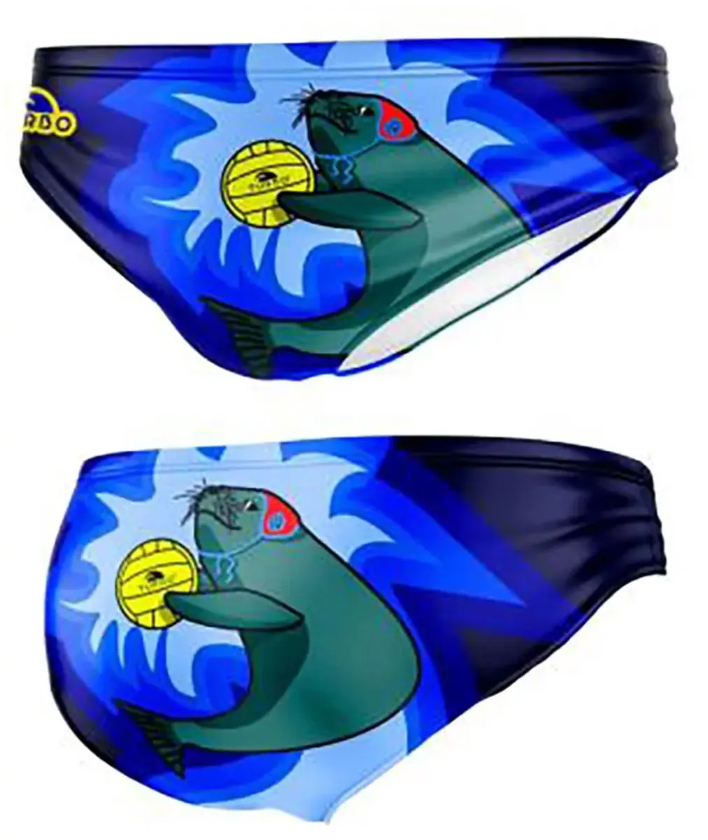 Turbo Wp Foca Zwemslip Blauw 5-6 Years Jongen