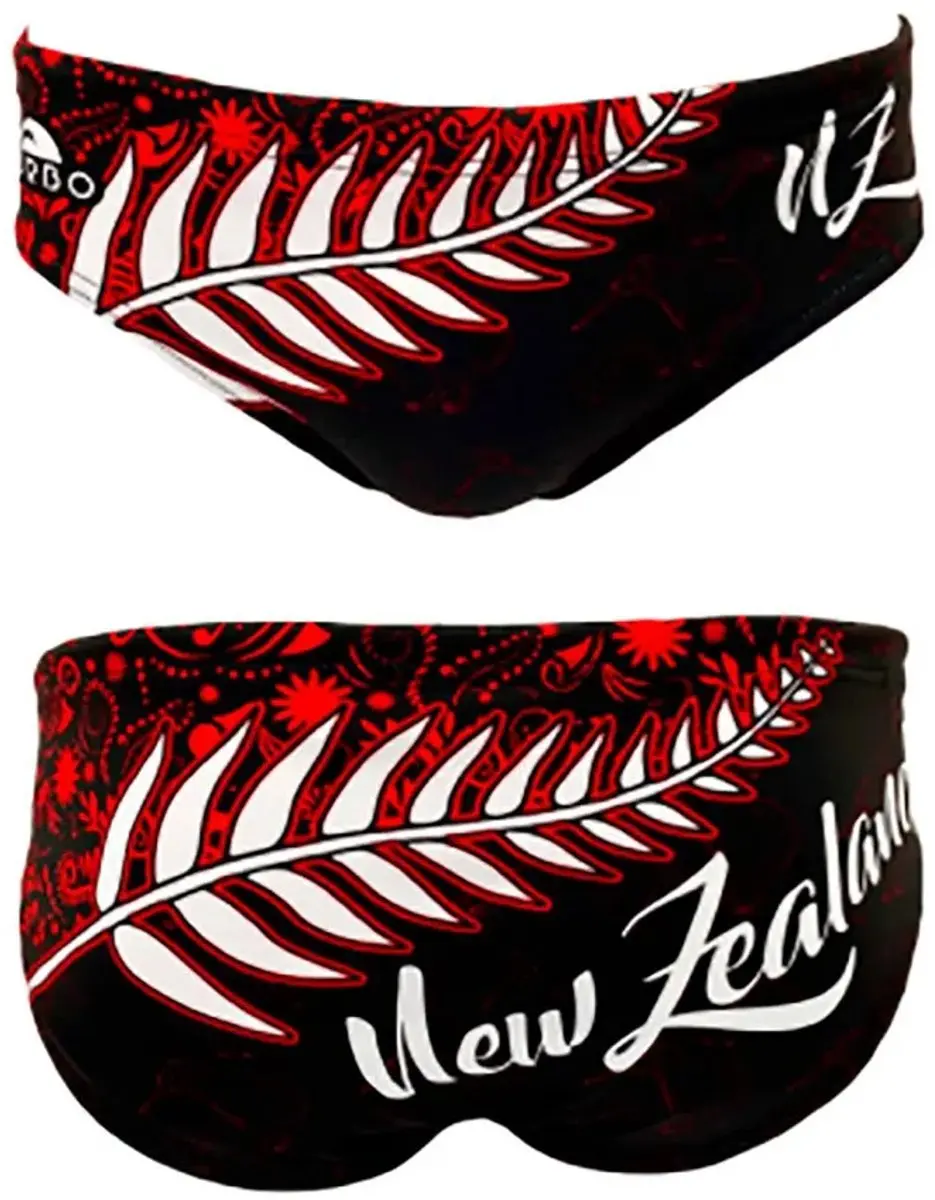 Turbo New Zealand 2020 Zwemslip Veelkleurig S Man