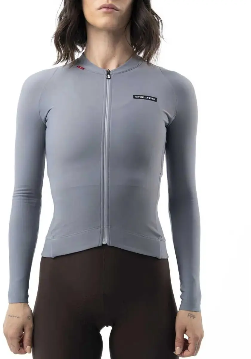 Etxeondo Alda Thermo Bi Trui Met Lange Mouwen Grijs L Vrouw