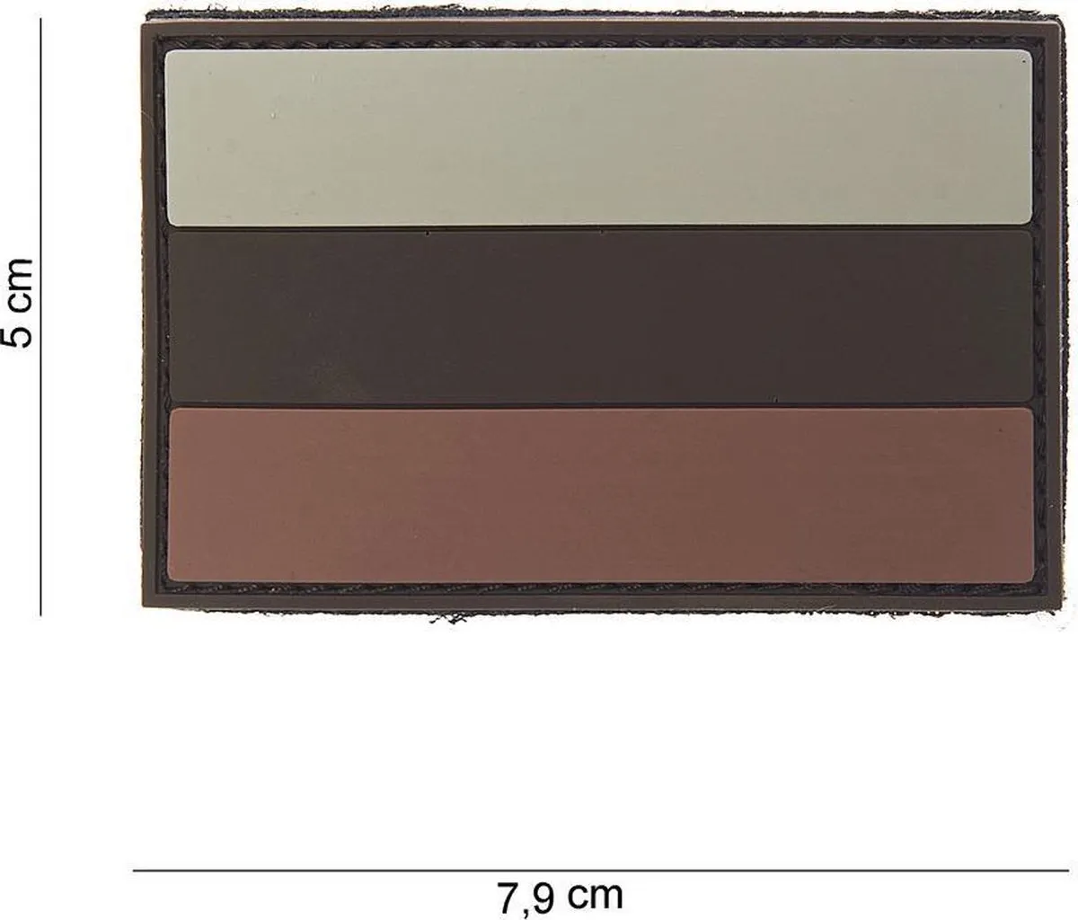 101 Inc Embleem 3D PVC Rusland Desert Camouflage