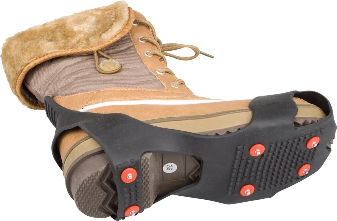 Winter-grip Antislip Crampons - Zwart - afbeelding 4 van 6