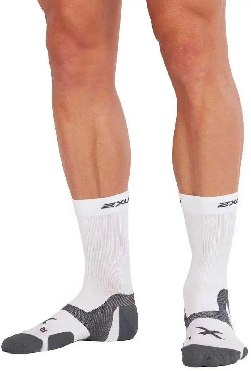 2xu Vectr Cushion Crewsokken Wit EU 35-37 1/2
