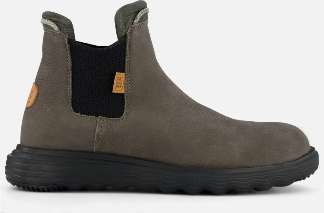 Hey Dude Branson Boot Craft Leather Grey Heren