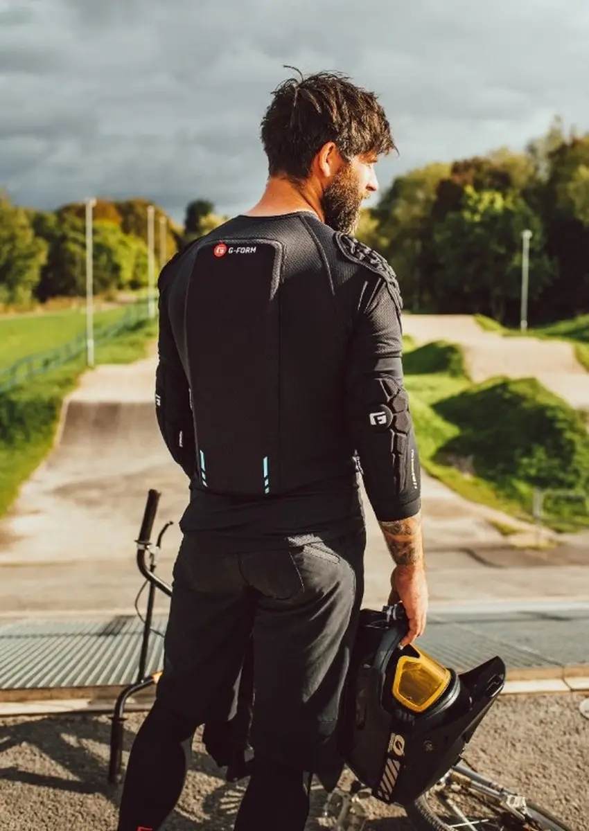 G-Form MX360 Impact Shirt Bodyprotector - Zwart XL - afbeelding 4 van 6