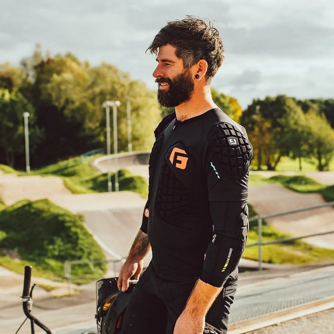 G-Form MX360 Impact Shirt Bodyprotector - Zwart XL - afbeelding 3 van 6