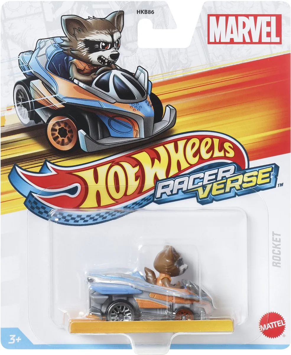 Hot Wheels Guardians of the Galaxy Rocket Racoon Raceauto 1:64