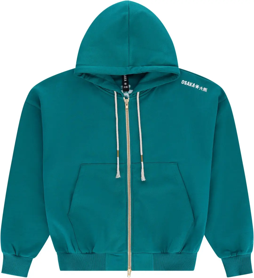 Osaka Men Full Zip Hoodie Transformative Teal