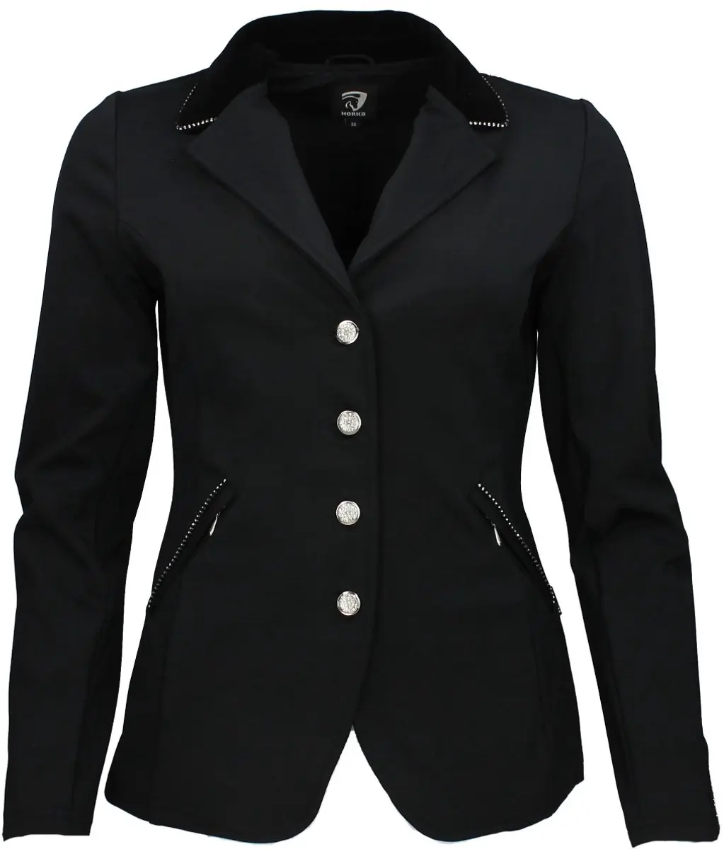 Horka Victory Dames Softshell Jas - Zwart - afbeelding 6 van 6