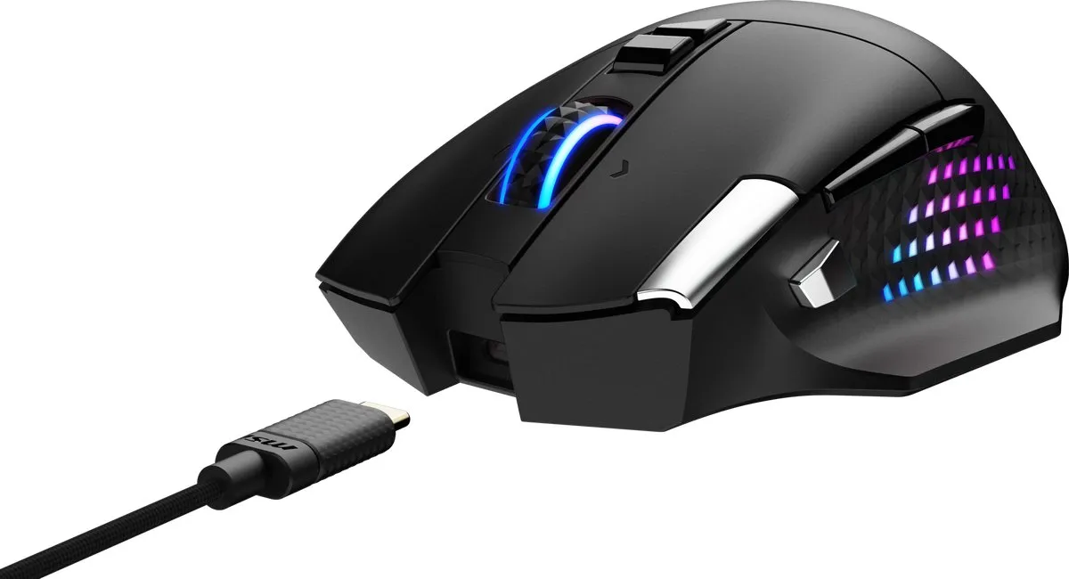 MSI Versa Pro Wireless Mouse Dock Pro S12-4301370-CLA - 80uur RGB Oplaadstation