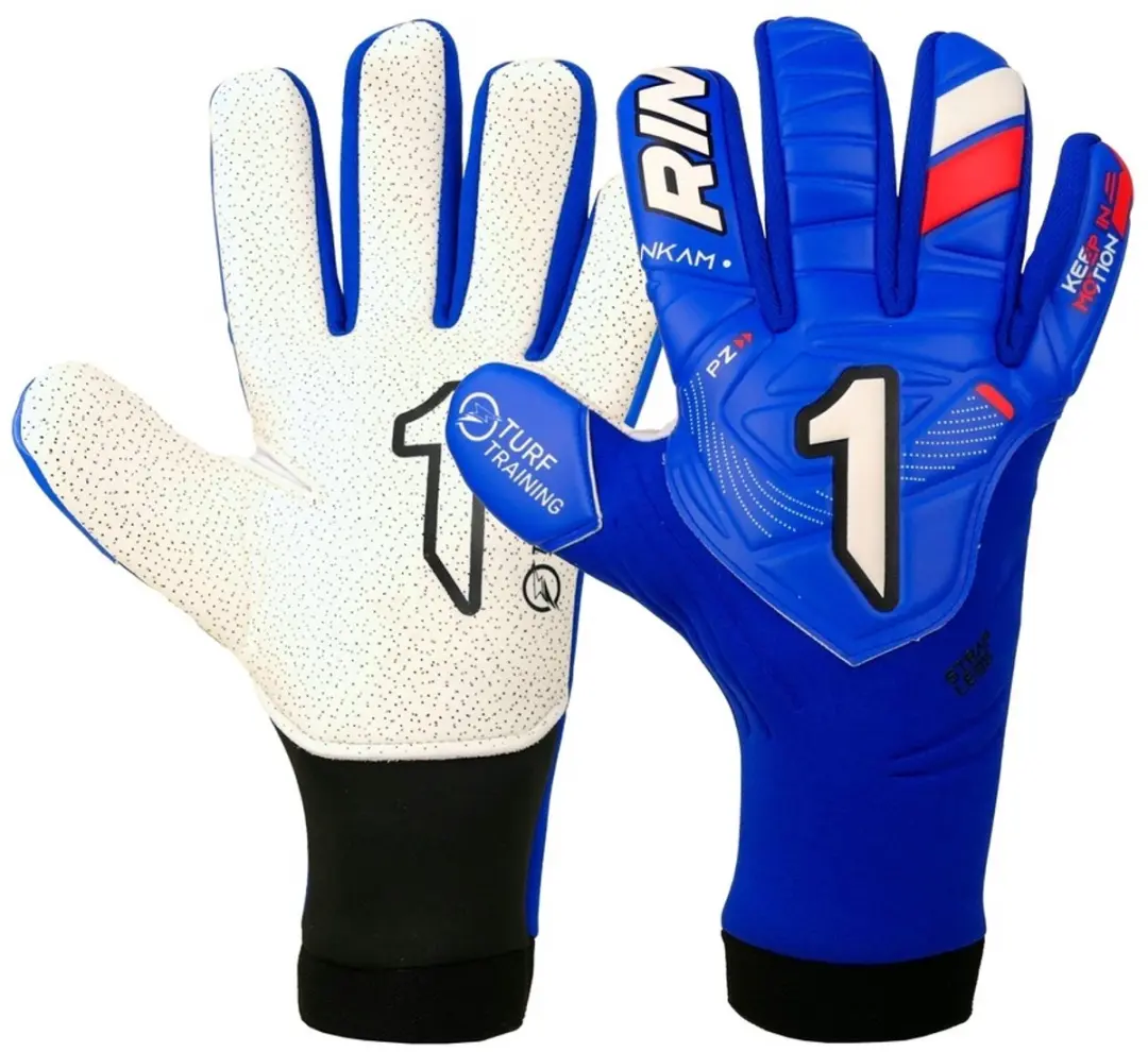 Rinat Nkam Training Junior Keepershandschoenen Blauw 5 Kinderen