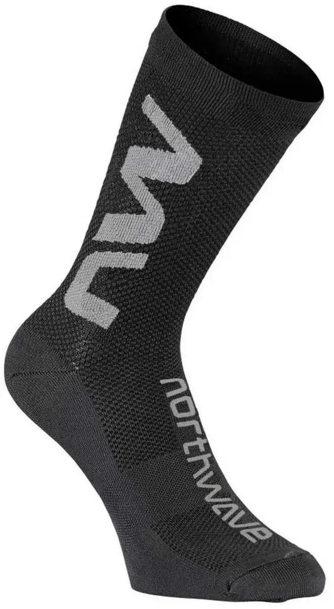 Northwave Extreme Air Fietssokken - Zwart/Grijs - 44-47 - afbeelding 3 van 3