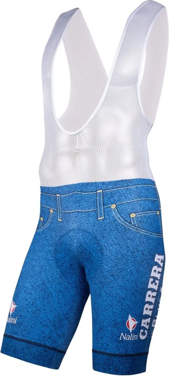 Nalini retro Fietsbroek kort met bretels