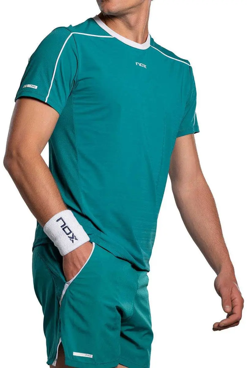 Nox Pro T-shirt Met Korte Mouwen Groen M Man