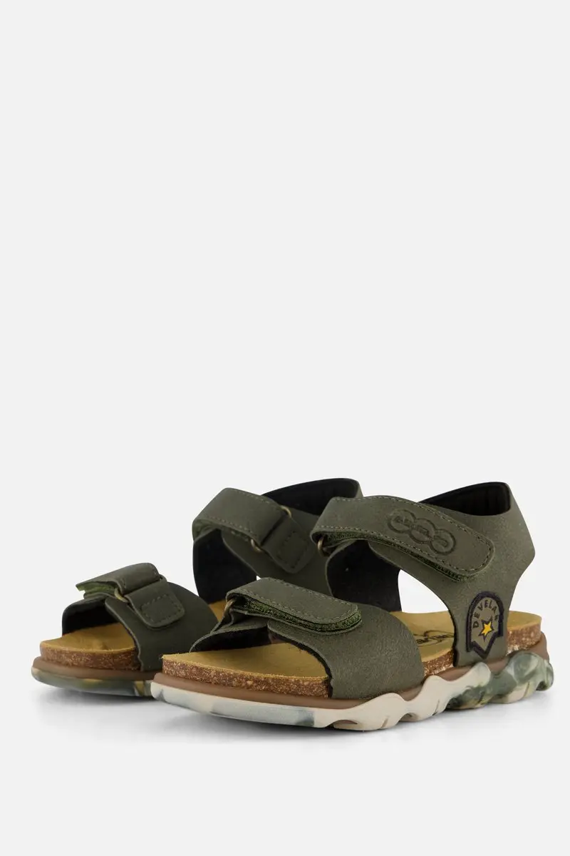 Develab Velcro Sandalen groen Imitatieleer - Maat 27