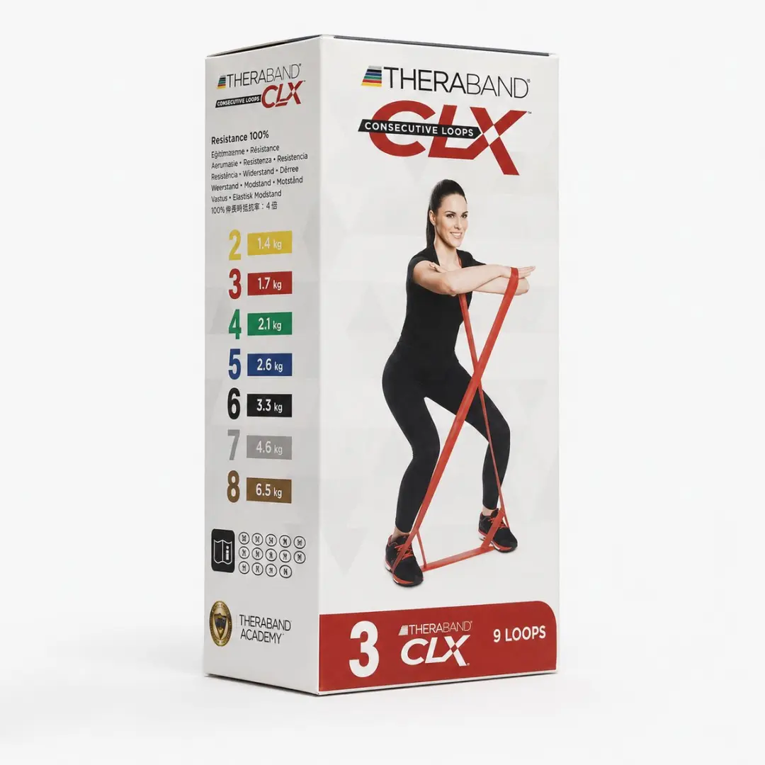 THERABAND CLX Weerstandsband Rood