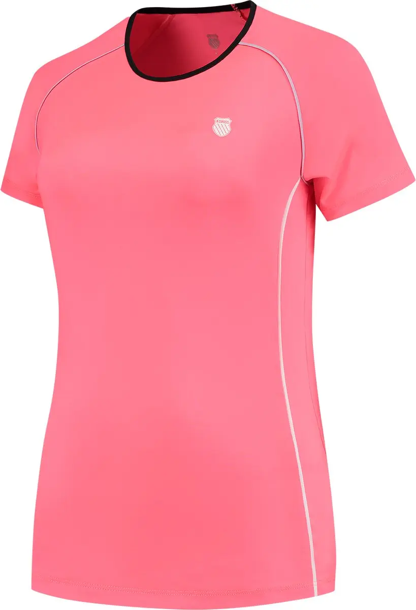 K-Swiss Hypercourt Crew Tee 4 Dames