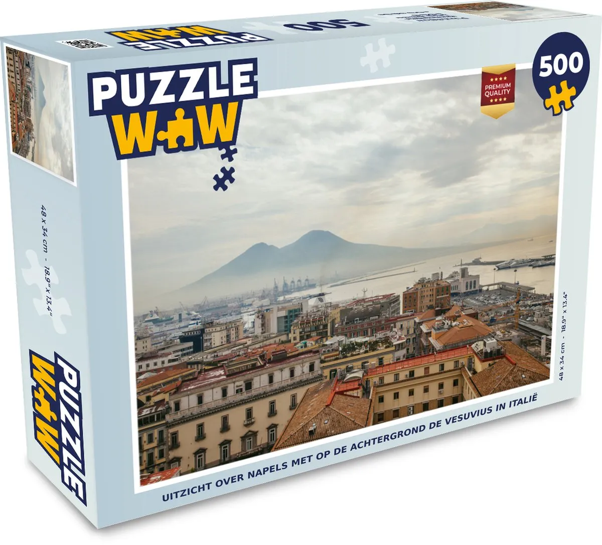 PuzzleWow Vulkaan Legpuzzel 500 Stuks