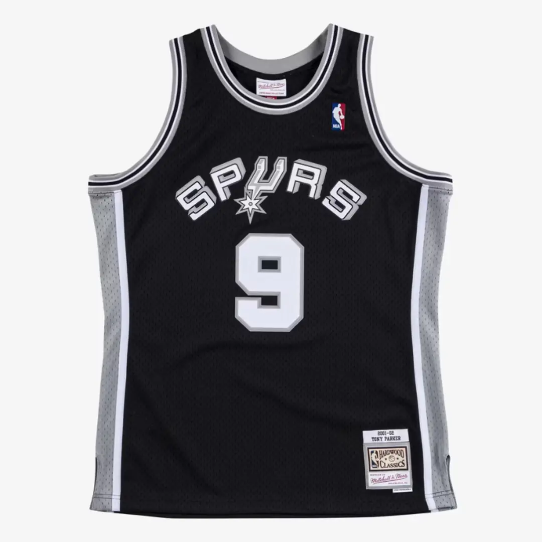 Mitchell & Ness NBA San Antonio Swingman Spurs 2001-02 Tony Parker