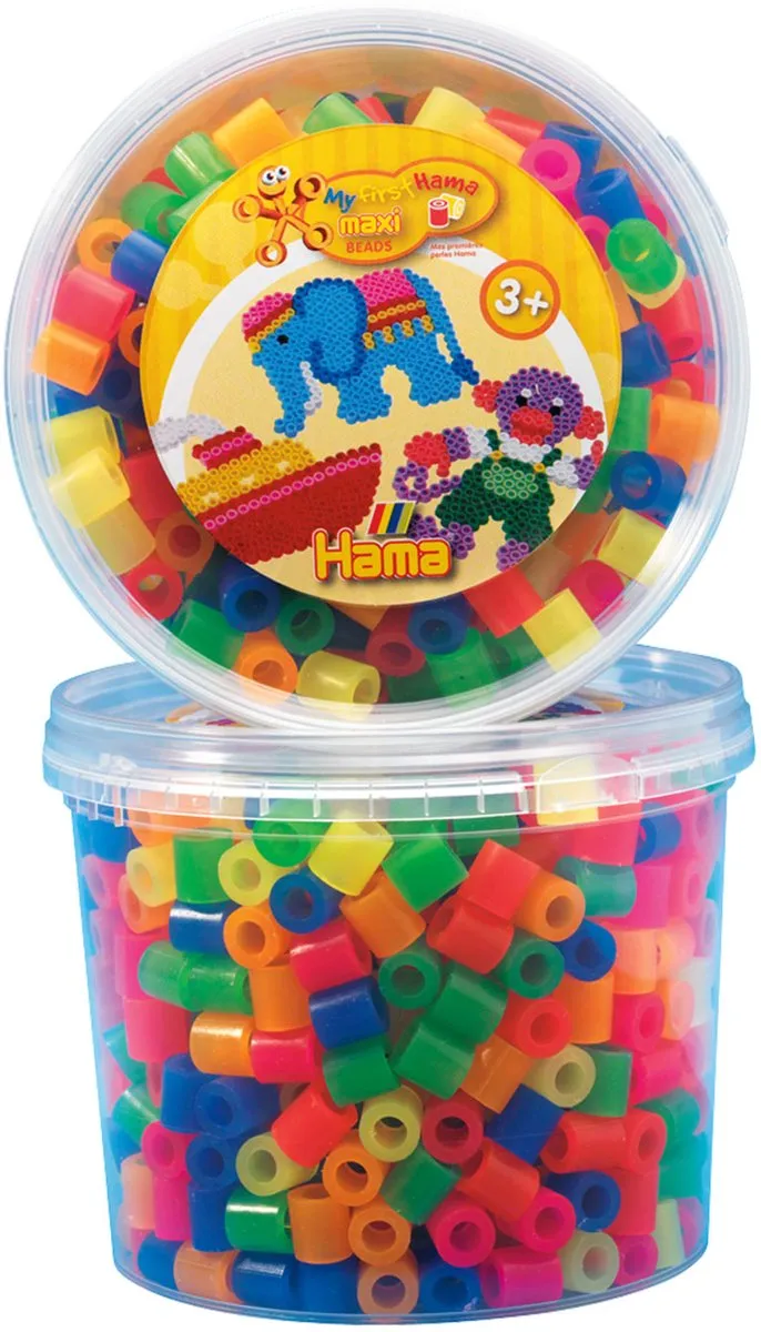 Hama Strijkkralen Maxi Neonmix