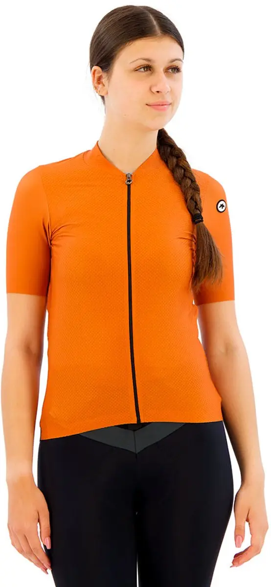 Assos Uma Gt S11 Korte Mouw Wielertrui Oranje M Vrouw