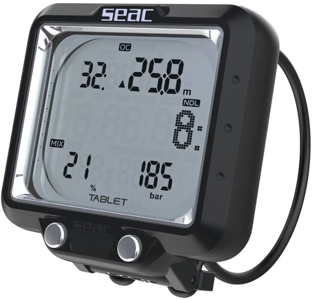 Seac Sub Tablet Duikcomputer Zwart/Zilver