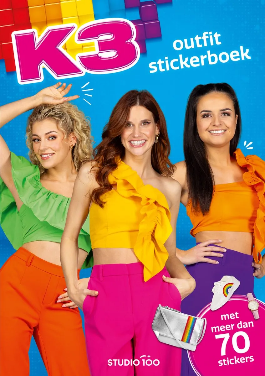 K3 Outfit Stickerboek