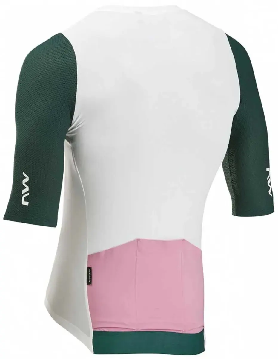 Northwave Extreme Evo Korte Mouw Wielertrui - Wit - XL - afbeelding 2 van 4