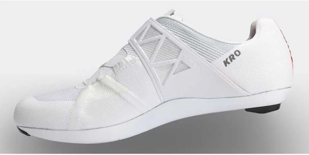 DMT KR0 Racefietsschoenen - Wit/Zilver - EU 46 - afbeelding 5 van 6